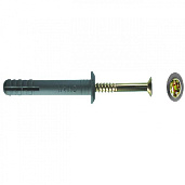 Дюбель-гвоздь 6х40 гриб. бортик Omax 25300604010