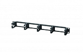 Hyperline CM-1U-ML Кабельный организатор с металлическими кольцами, 19", 1U