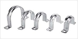 Скоба металлическая оцинкованная  D-25 -26 мм двухлапковая (PR08.2549 Промрукав) Скоба металлическая оцинкованная  D-25 -26 мм двухлапковая (PR08.2549 Промрукав)