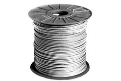 Трос стальной оцинкованный DIN3055/DIN3060  D 6,0 м Трос стальной оцинкованный DIN3055/DIN3060  D 6,0 м