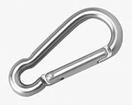 Карабин DIN5299C пружинный усиленный М10 цинк Карабин DIN5299C пружинный усиленный М10 цинк