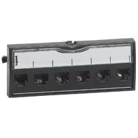 Legrand Вставка патч-пан. UTP 6RJ45 кат.5е 033554 /уп.2шт./ Legrand Вставка патч-пан. UTP 6RJ45 кат.5е 033554 /уп.2шт./