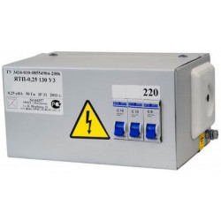 Ящик с трансформатором ОСО ЯТП 220/36В IP31 250Вт 3 автомата ЭЛТИ Ящик с трансформатором ОСО ЯТП 220/36В IP31 250Вт 3 автомата ЭЛТИ