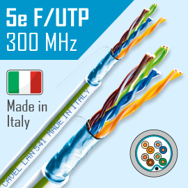 Витая пара экранированная F/UTP кат.5e 4x2x0,51 (24 AWG) PVC Серая одножильная внутренняя LAN 541 VEC CAVEL Витая пара экранированная F/UTP кат.5e 4x2x0,51 (24 AWG) PVC Серая одножильная внутренняя LAN 541 VEC CAVEL