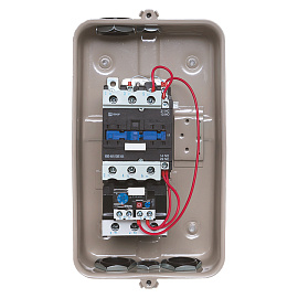Пускатель в корпусе IP65 КМЭ 40А 230В с РТЭ и индикатором PROxima ctrp-r-40-230v-led EKF Пускатель в корпусе IP65 КМЭ 40А 230В с РТЭ и индикатором PROxima ctrp-r-40-230v-led EKF