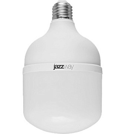 Лампа светодиодная   65Вт E27/E40 T135 6500K 5500Лм матовая 230В Цилиндр PLED-HP .5036208A Jazzway Лампа светодиодная   65Вт E27/E40 T135 6500K 5500Лм матовая 230В Цилиндр PLED-HP .5036208A Jazzway