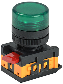 Лампа сигнальная зеленая AL-22TE неон 240В BLS30-ALTE-K06 IEK Лампа сигнальная зеленая AL-22TE неон 240В BLS30-ALTE-K06 IEK