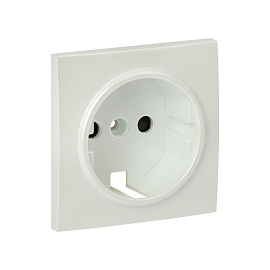 Лицевая панель для розетки одинарной Валенсия с заземлением со шторками 16А жемчуг ESR16-L-028-50 EKF PROxima Лицевая панель для розетки одинарной Валенсия с заземлением со шторками 16А жемчуг ESR16-L-028-50 EKF PROxima
