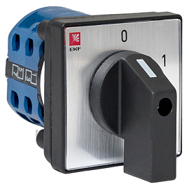 Кулачковый переключатель ПК-1-22 10А 2P "1-0-2" (pk-1-22-10) EKF Кулачковый переключатель ПК-1-22 10А 2P "1-0-2" (pk-1-22-10) EKF