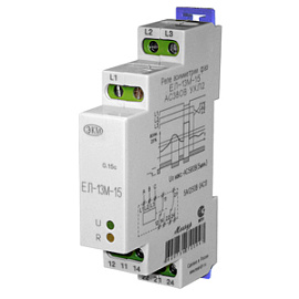 Реле контроля фаз ЕЛ-13М-15 AC400В УХЛ4 крановое устройство безопасности Реле контроля фаз ЕЛ-13М-15 AC400В УХЛ4 крановое устройство безопасности