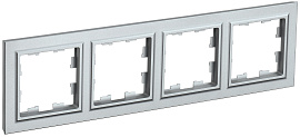 Рамка 4-я алюминий BRITE РУ-4-БрА BR-M42-K47 IEK Рамка 4-я алюминий BRITE РУ-4-БрА BR-M42-K47 IEK
