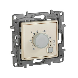 Термостат с выносным датчиком Etika для теплых полов 16А бежевый 672330 Legrand Термостат с выносным датчиком Etika для теплых полов 16А бежевый 672330 Legrand
