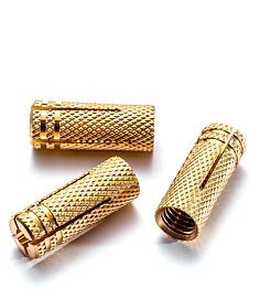 Анкер латунный забивной "цанга" М8 A-BA 8 КМП Анкер латунный забивной "цанга" М8 A-BA 8 КМП