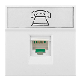 Розетка RJ11 (ширина 2 модуля) E2MT01-134-10 EKF Розетка RJ11 (ширина 2 модуля) E2MT01-134-10 EKF