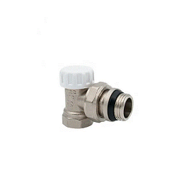 Клапан запорно-балансировочный угловой 1/2" с уплотнением AQUALINK 02679 Клапан запорно-балансировочный угловой 1/2" с уплотнением AQUALINK 02679