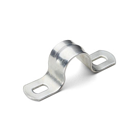 Скоба металлическая оцинкованная двухлапковая СМД 25-26 мм. Fortisflex 50226 Скоба металлическая оцинкованная двухлапковая СМД 25-26 мм. Fortisflex 50226