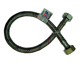 Гибкая подводка для воды с латунными гайками 3/4" ВР/ВР 50 см Гибкая подводка для воды с латунными гайками 3/4" ВР/ВР 50 см