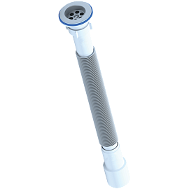 Сифон АНИ Пласт G116 для мойки 1 1/2"х40/50  вып с гофр нерж/сетка Длина гофрированной трубы 800-1500мм АНИ Пласт G116 Сифон АНИ Пласт G116 для мойки 1 1/2"х40/50  вып с гофр нерж/сетка Длина гофрированной трубы 800-1500мм АНИ Пласт G116