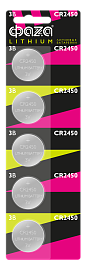Элемент питания CR2450  BL-5 АА  CR2450 BL-5 .5028005 ФАZА Элемент питания CR2450  BL-5 АА  CR2450 BL-5 .5028005 ФАZА