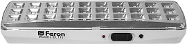 Светильник светодиодный аккумуляторный EL-115 30LED DC белый   12668 Feron Светильник светодиодный аккумуляторный EL-115 30LED DC белый   12668 Feron