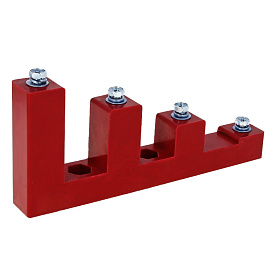 Изолятор шинный (силовой) "Лесенка" 900А 18кВ (plc-sl-900) EKF Изолятор шинный (силовой) "Лесенка" 900А 18кВ (plc-sl-900) EKF