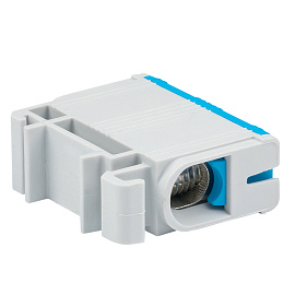 Клемма силовая вводная КСВ одинарная 16-50 кв.мм синяя plc-kvs-16-50-blue EKF Клемма силовая вводная КСВ одинарная 16-50 кв.мм синяя plc-kvs-16-50-blue EKF