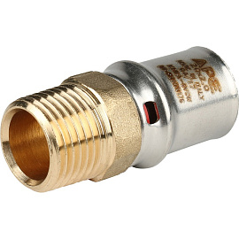 Пресс-фитинг муфта с переходом на НР 1/2"х20 STOUT SFP-0001-001220 Пресс-фитинг муфта с переходом на НР 1/2"х20 STOUT SFP-0001-001220
