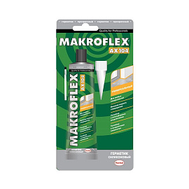 МАКРОФЛЕКС/Makroflex AX104 герметик силиконовый универсальный бесцветный (85мл) 1893986 МАКРОФЛЕКС/Makroflex AX104 герметик силиконовый универсальный бесцветный (85мл) 1893986