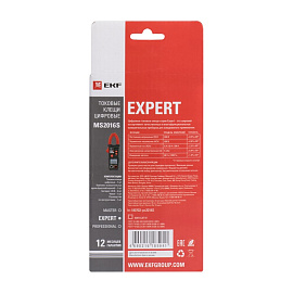 Токовые клещи цифровые MS2016S EKF Expert In-180702-pc2016S Токовые клещи цифровые MS2016S EKF Expert In-180702-pc2016S