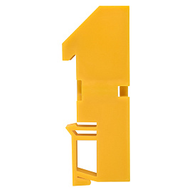 Изолятор на DIN-рейку желтый ak-1-4-y EKF PROxima Изолятор на DIN-рейку желтый ak-1-4-y EKF PROxima