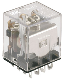 Реле промежуточное РЭК77/3(LY3) 10А 220В АС (RRP10-3-10-220A) IEK Реле промежуточное РЭК77/3(LY3) 10А 220В АС (RRP10-3-10-220A) IEK