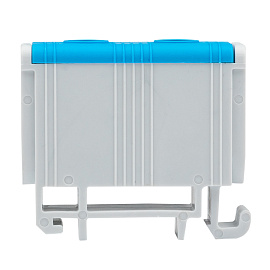 Клемма силовая вводная КСВ одинарная 16-50 кв.мм синяя plc-kvs-16-50-blue EKF Клемма силовая вводная КСВ одинарная 16-50 кв.мм синяя plc-kvs-16-50-blue EKF