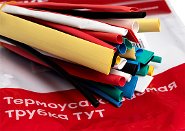 Набор ТУТ: 6 цветов по 5шт. разного диаметра (3/1,5, 4/2, 5/2,5, 6/3, 8/4) 100мм. PROxima tut-n-3-r EKF Набор ТУТ: 6 цветов по 5шт. разного диаметра (3/1,5, 4/2, 5/2,5, 6/3, 8/4) 100мм. PROxima tut-n-3-r EKF