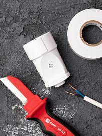 Гнездо штепсельное  с заземлением белое 16А 250В (ASG16-10)  EKF Гнездо штепсельное  с заземлением белое 16А 250В (ASG16-10)  EKF