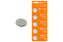 Батарейка (элемент питания) CR2016 Lithium 3V BP-5  SQ1702-0027 TDM Батарейка (элемент питания) CR2016 Lithium 3V BP-5  SQ1702-0027 TDM