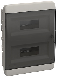 Бокс пластиковый ЩРВ-П-24 IP41 встраив. TEKFOR черн. прозр. дверь 385х290х102 TF5-KP12-V-24-41-K01-K03 /уп.1шт/ IEK Бокс пластиковый ЩРВ-П-24 IP41 встраив. TEKFOR черн. прозр. дверь 385х290х102 TF5-KP12-V-24-41-K01-K03 /уп.1шт/ IEK