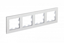 Рамка для розеток и выключателей 4 поста Atlasdesign Nature мрамор крем роял ATN343104 Schneider Electric Рамка для розеток и выключателей 4 поста Atlasdesign Nature мрамор крем роял ATN343104 Schneider Electric