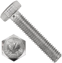 Болт полная резьба DIN933 М10х 30 нержавеющая сталь А2 Болт полная резьба DIN933 М10х 30 нержавеющая сталь А2