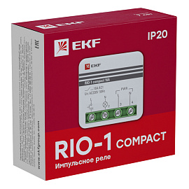 Реле импульсное RIO-1 compact 10А EKF PROxima Реле импульсное RIO-1 compact 10А EKF PROxima