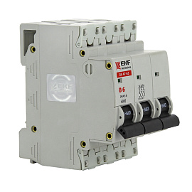 Выключатель автоматический 40А 3П трехполюсный ВА-99 25кА тип AC IP30 PROxima mccb99-125-40 EKF Выключатель автоматический 40А 3П трехполюсный ВА-99 25кА тип AC IP30 PROxima mccb99-125-40 EKF