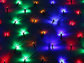 Гирлянда Сеть 1,5х1м 144Led мульти свет прозрачный провод соединение до 3шт IP44 NTLD144-C-M .4610003328672 SHLights Гирлянда Сеть 1,5х1м 144Led мульти свет прозрачный провод соединение до 3шт IP44 NTLD144-C-M .4610003328672 SHLights