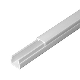 Кабель-канал белый ПР 12х12 (L=2м) 0325200 Промрукав Кабель-канал белый ПР 12х12 (L=2м) 0325200 Промрукав