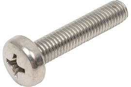 Винт полуцилиндр.головка DIN7985 М6х16 нерж. А2 Винт полуцилиндр.головка DIN7985 М6х16 нерж. А2
