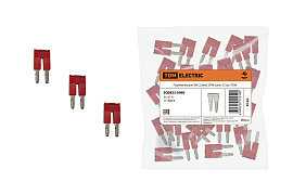 Перемычка для ЗКБ 2,5мм2 2PIN (упак. 25 шт.) SQ0822-0060 TDM Перемычка для ЗКБ 2,5мм2 2PIN (упак. 25 шт.) SQ0822-0060 TDM