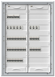 Корпус металлический ЩРв-36 (1х36) 630х365х130мм IP31 белый (одна дверь)  TI5-50-V-036-31 TITAN 5 IEK Корпус металлический ЩРв-36 (1х36) 630х365х130мм IP31 белый (одна дверь)  TI5-50-V-036-31 TITAN 5 IEK
