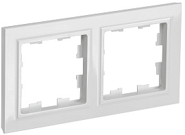 BRITE Рамка 2-местная РУ-2-БрБ белый - BR-M22-K01 IEK BRITE Рамка 2-местная РУ-2-БрБ белый - BR-M22-K01 IEK