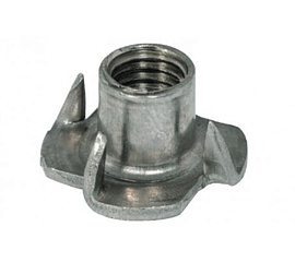 Гайка врезная DIN1624 М 6 цинк Гайка врезная DIN1624 М 6 цинк