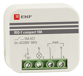 Реле импульсное RIO-1 compact 10А EKF PROxima Реле импульсное RIO-1 compact 10А EKF PROxima