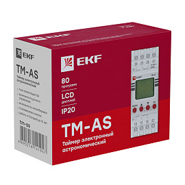 Таймер электронный астрономический TM-АS PROxima ( tm-as) EKF Таймер электронный астрономический TM-АS PROxima ( tm-as) EKF