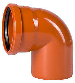 Отвод для наружной канализации 110 угол 87 РосТурПласт 11648/36653 Отвод для наружной канализации 110 угол 87 РосТурПласт 11648/36653
